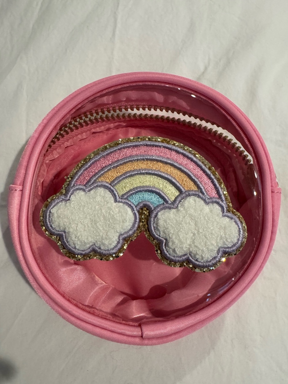 Stoney Clover/Target Pink Rainbow Circle Pouch